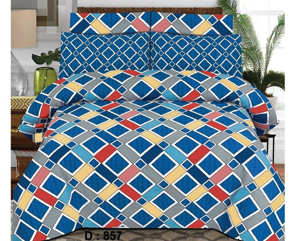 3 Pcs Bedsheet - Purity